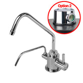 Chrome Under-Sink Faucet - Option 2