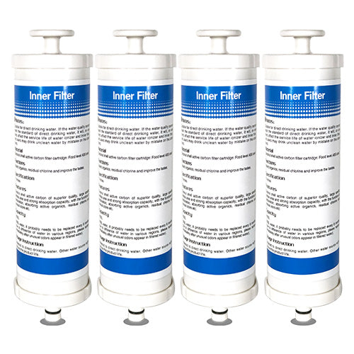 (4) Inner Activated Carbon Water Filters
