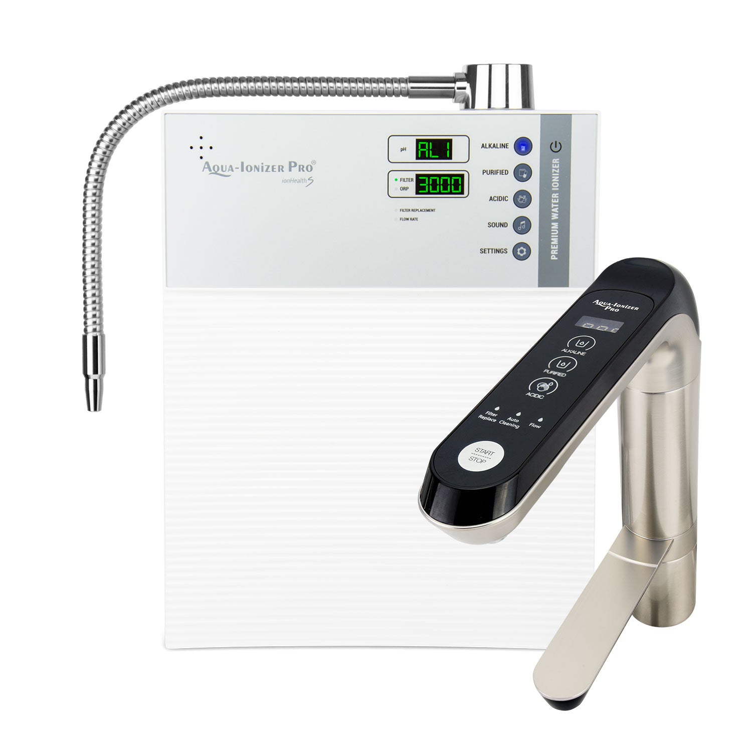 Promotional SILVER ionHealth Water Ionizer | With Faucet